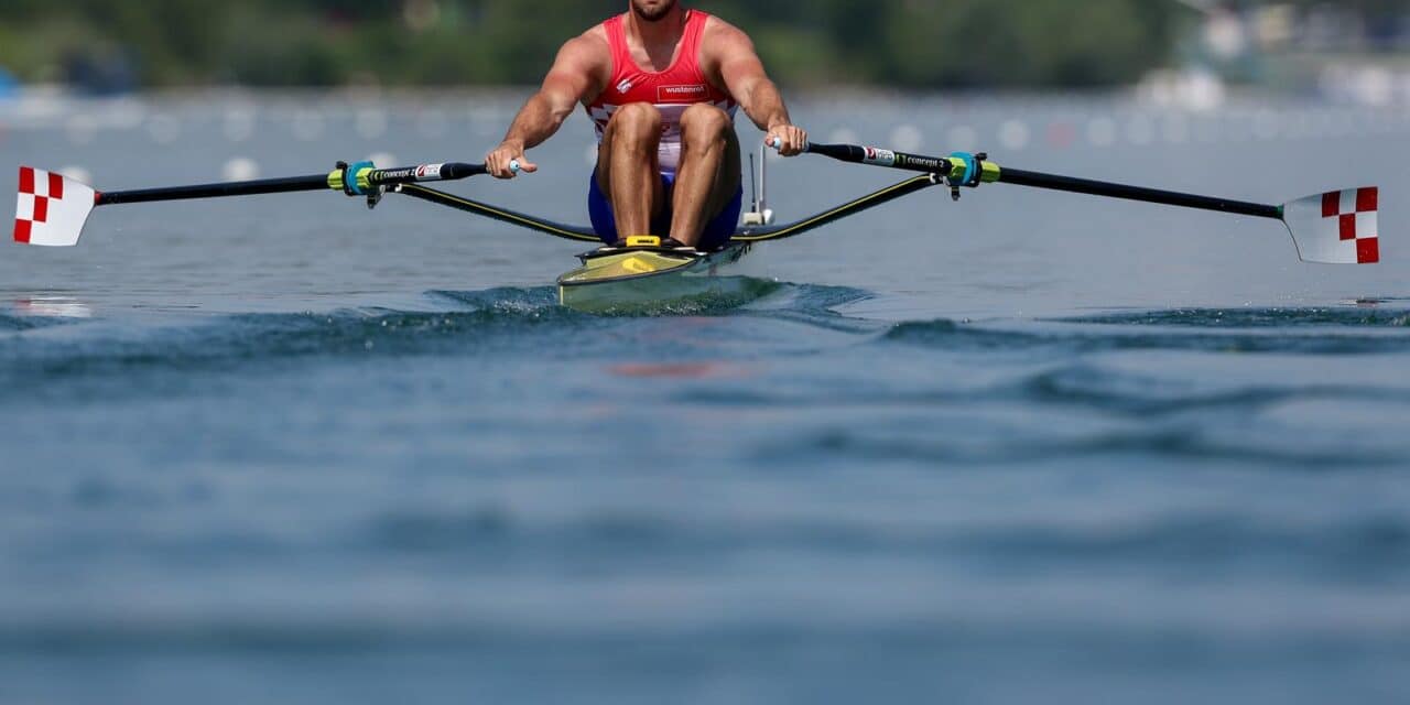 Zagreb: Svjetski veslački kup, kvalifikacijska utrka, Damir Martin