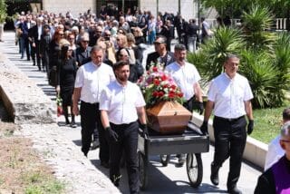 Split: Posljednji ispraćaj Jasmina Stavrosa na groblju Lovrinac