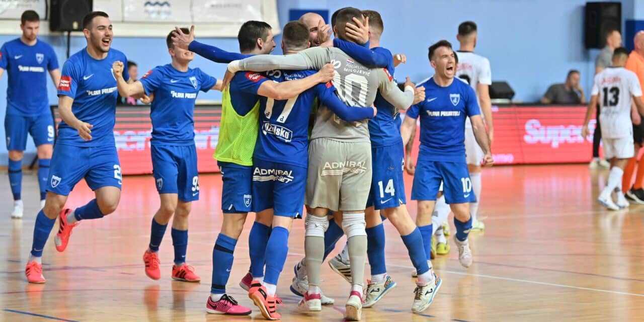 Makarska: Futsal Dinamo odnio pobjedu protiv Novog Vremena u prvoj utakmici polufinala
