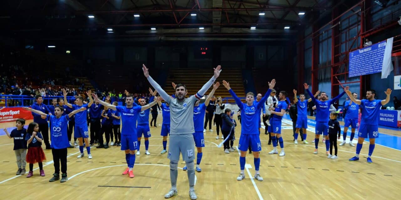 Zagreb: MNK Futsal Dinamo po prvi puta ugostio ekipu MNK Torcida