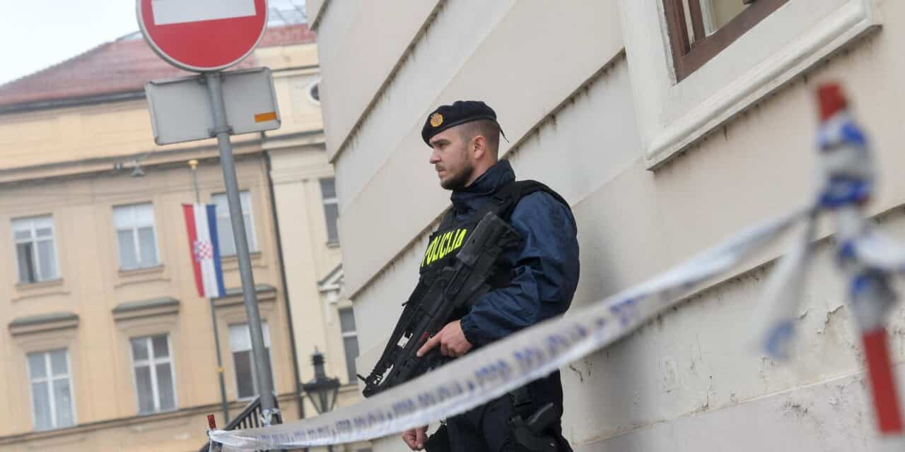Zagreb: Interventna policija ispred zgrade Vlade zbog prijetnji Plenkoviću i drugim članovima Vlade