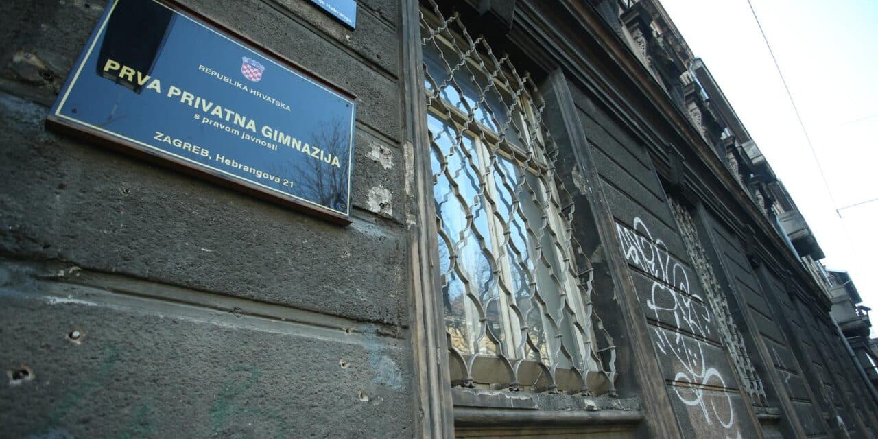 Zagreb: Prva privatna gimnazija s pravom javnosti