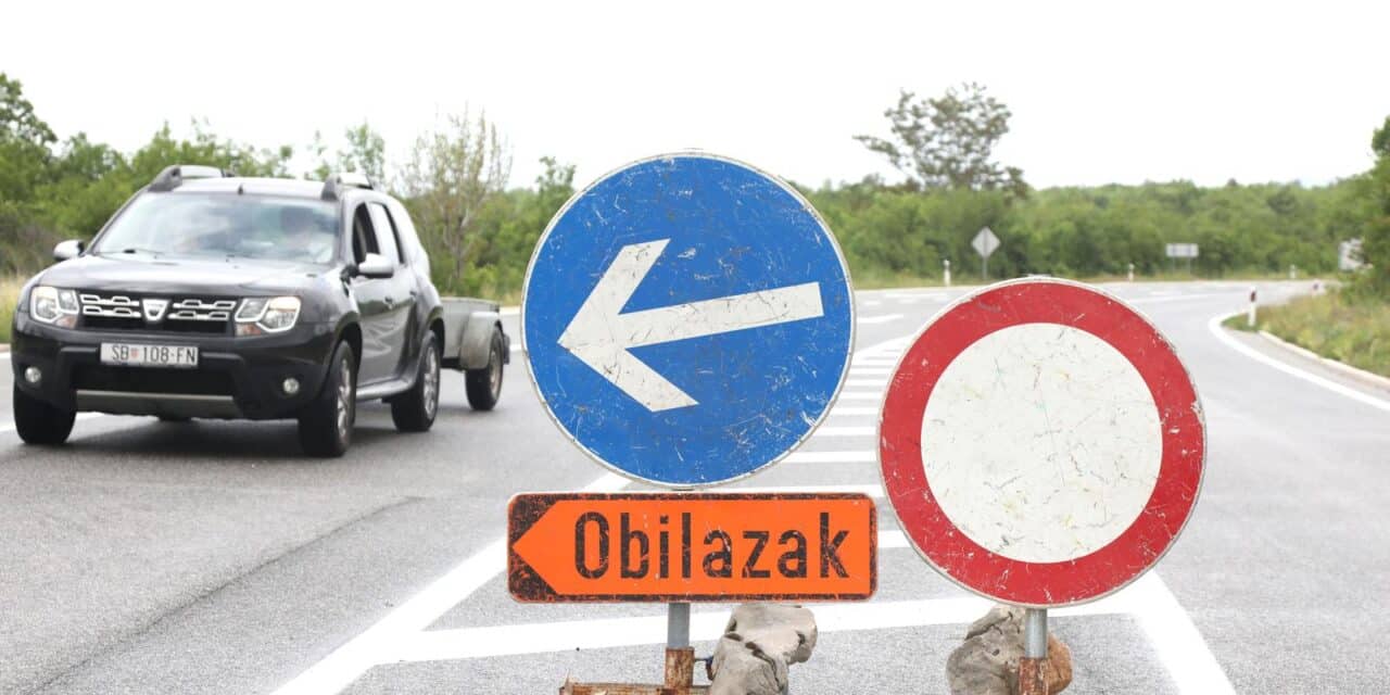 gužva promet kiša
