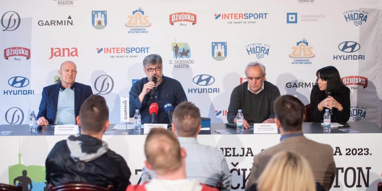 Zagreb: Na konferenciji za medije predstavljen 31. Zagrebački maraton
