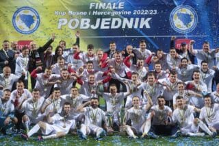 Zenica: Zrinjski pobijedio Velež u finalu Kupa BiH