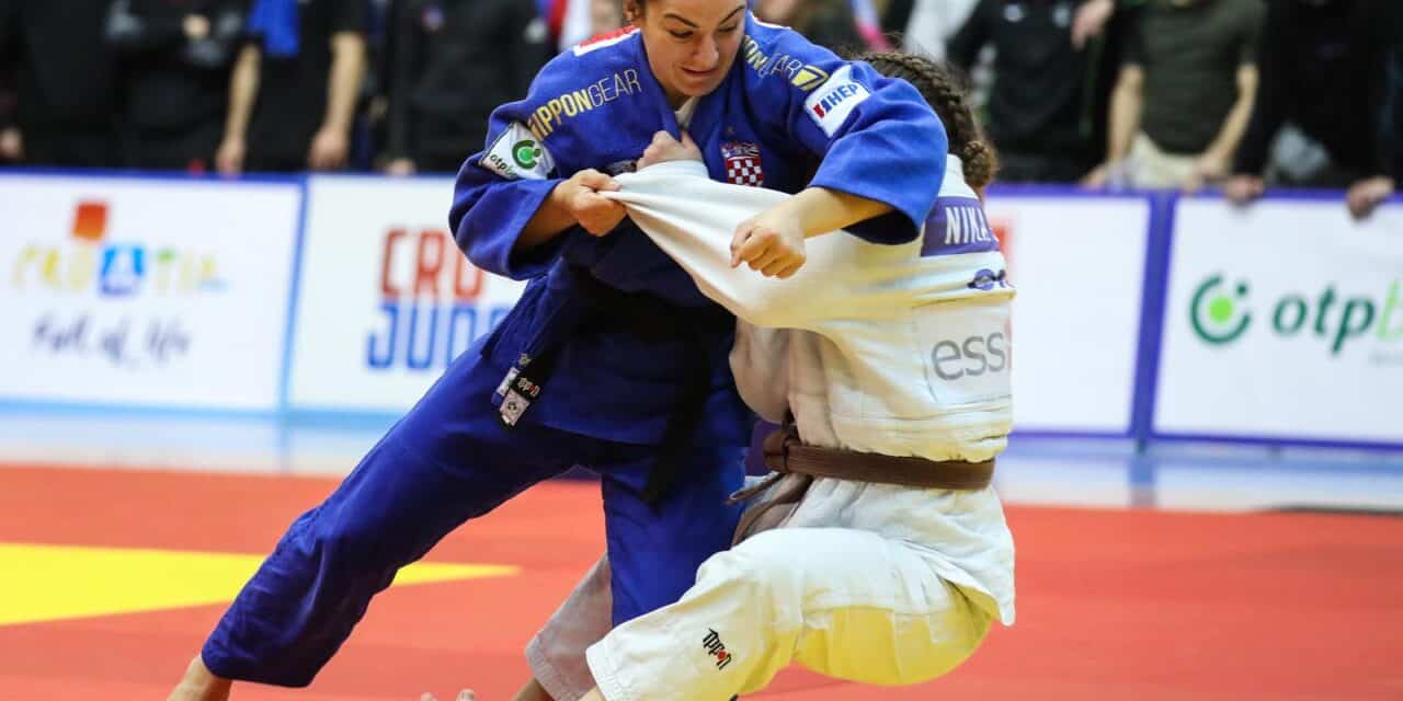 Zagreb: Finalna borba do 78 kg, Jakuš Nika – Barbara Matić