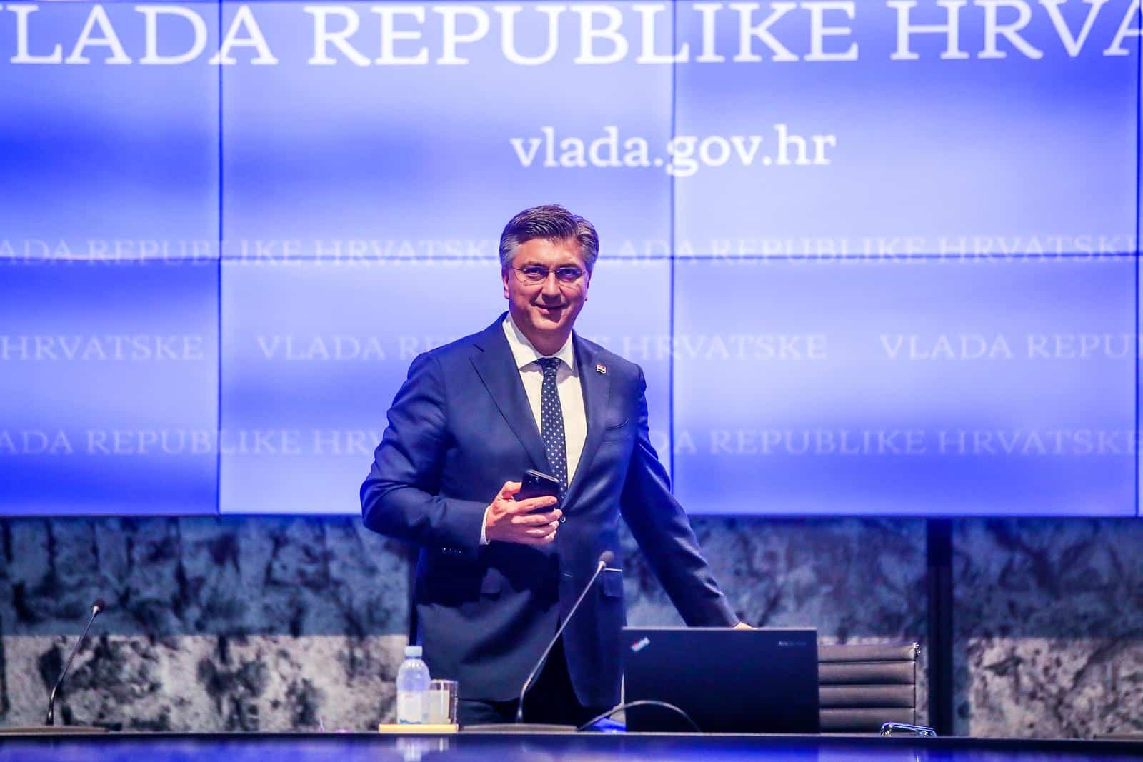 Zagreb: Premijer Plenković i ministar Malenica predstavili prijedlog Zakona o izbornim jedinicama