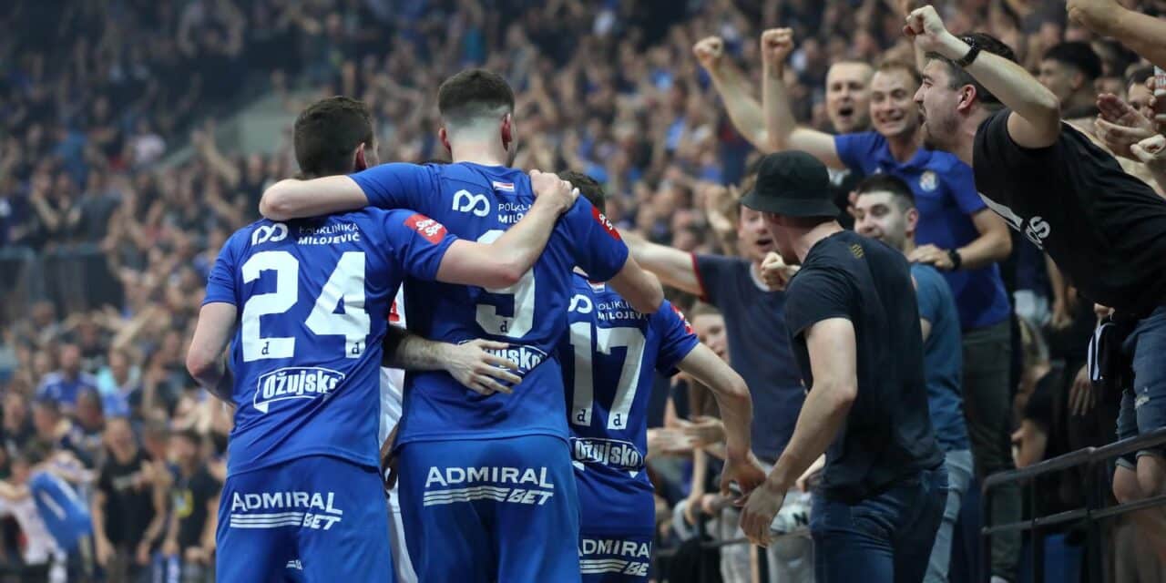 Zagreb: Treća utakmica finalne serije 1.HMNL između Futsal Dinama i Olmissuma