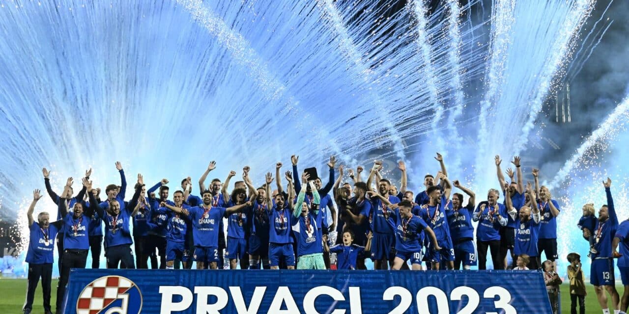 Zagreb: Dinamo je uvjerljivom pobjedom protiv Gorice proslavio naslov prvaka