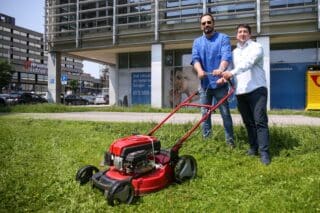 Zagreb: Domovinski pokret i Agremeri održali konferenciju za medije ispred zgrade Holdinga