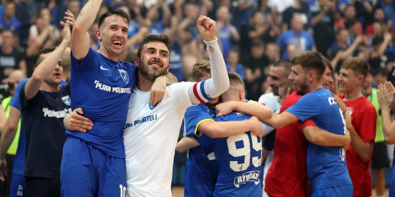 Futsal Dinamo je u Draženovu domu pobijedio Olmissum i osvojio prvi naslov prvaka Hrvatske
