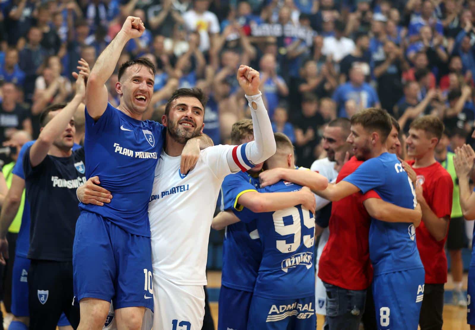 Futsal Dinamo je u Draženovu domu pobijedio Olmissum i osvojio prvi naslov prvaka Hrvatske