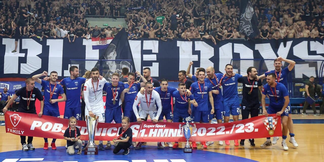 Futsal Dinamo je u Draženovu domu pobijedio Olmissum i osvojio prvi naslov prvaka Hrvatske