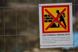 Zagreb: Zatvoreno gradilište u Vrapču gdje se aktiviralo klizište