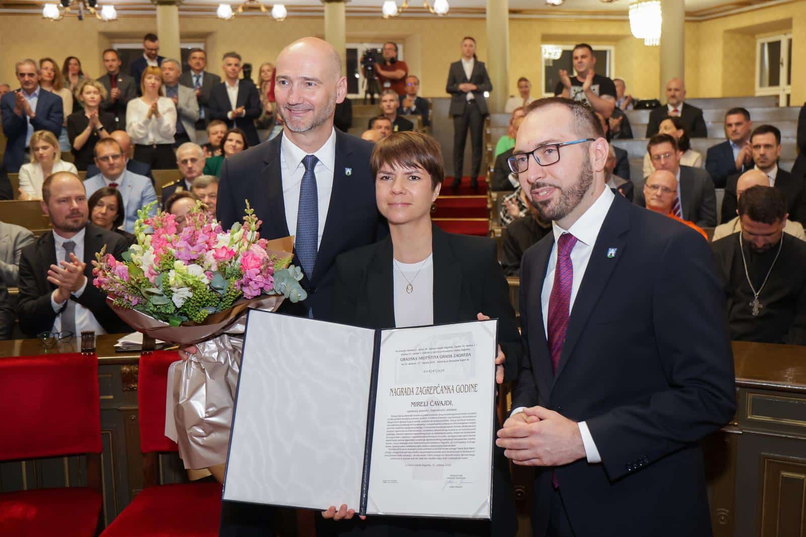 Zagreb: Mirela Čavajda dobitnica je nagrade za Zagrepčanku godine