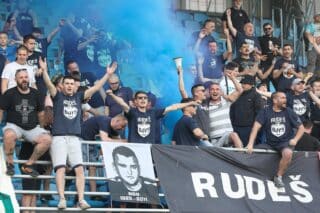 Zagreb: Rudeš uz odličnu atmosferu svojih navijača proslavio naslov prvaka i ulazak u prvu HNL