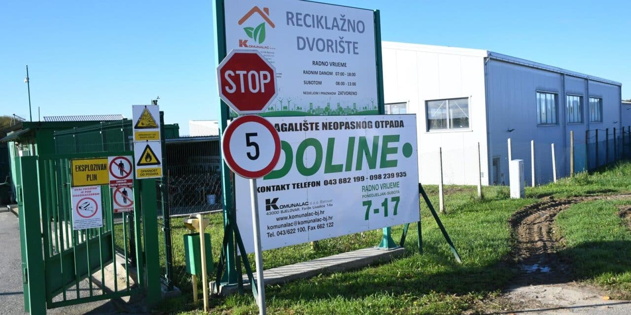 Izgradnjom sortirnice i kompostane Bjelovar će zaokružiti projekt zbrinjavanja otpada vrijedan preko 100 milijuna kuna