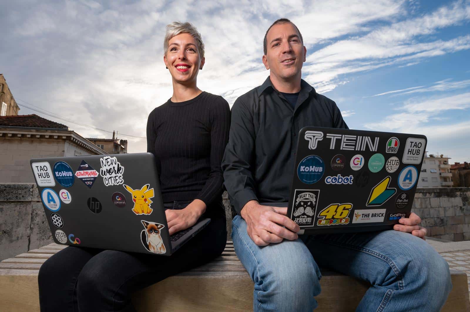 Zadar: Digitalni nomadi Kristina Alić i Simeon Bugarija