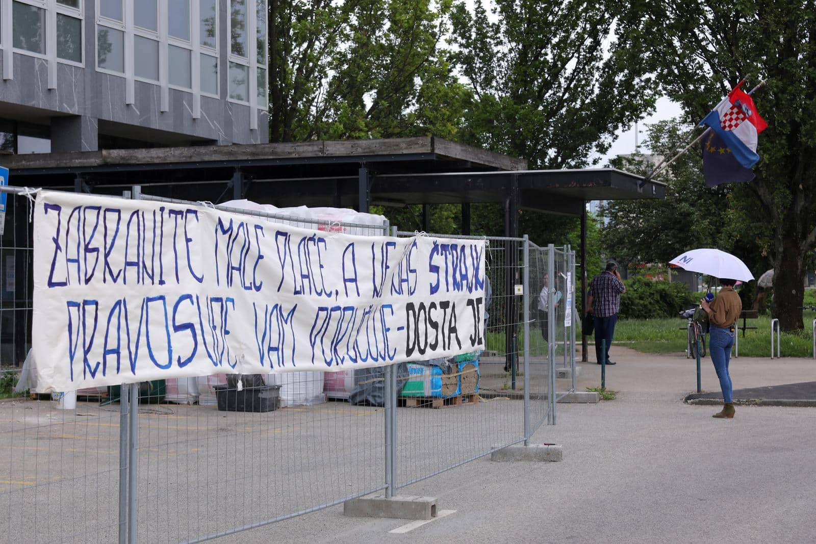 Zagreb: Štrajk službenika i namještenika na Općinskom sudu