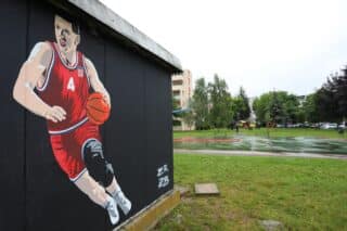 Mural Draenu Petrovi?u u Karlovcu