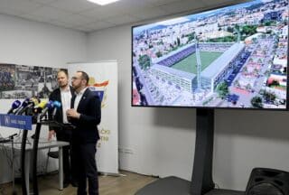 Zagreb: Gradonačelnik Tomašević predstavio projekt rekonstrukcije stadiona u Kranjčevićevoj