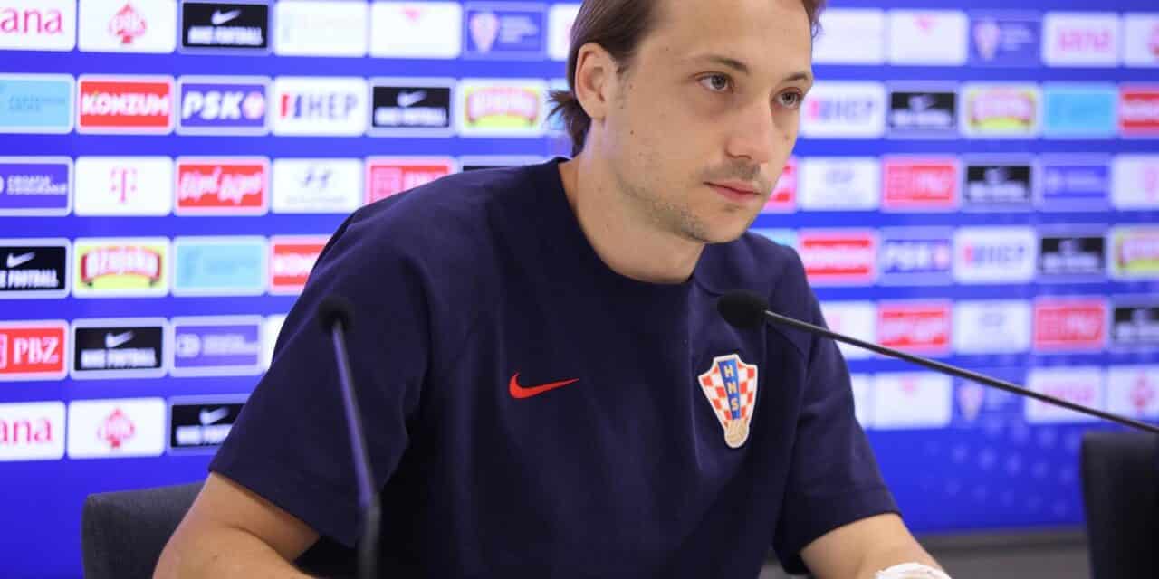 Rijeka: Majer i Ivanušec održali konferenciju za medije Hrvatske nogometne reprezentacije