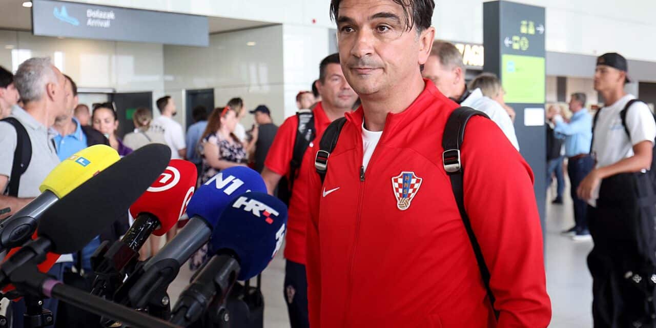 Zagreb: Zlatko Dalić obratio se medijima nakon povratka i osvojenog srebra u Ligi nacija