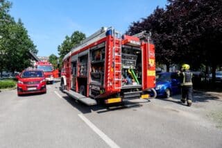 Zagreb: Vatrogasci ugasili požar stana u zgradi u naselju Špansko