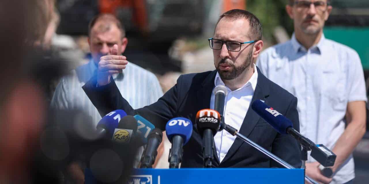 Gradonačelnik Tomislav Tomašević prisustovao početku radova na produženju Branimirove ulice u Sesvetama