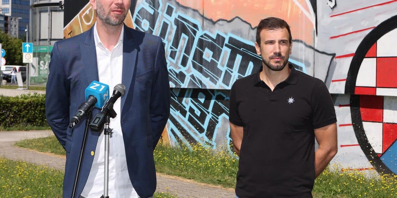Zagreb: Konferencija za medije košarkaškog kluba Dinamo