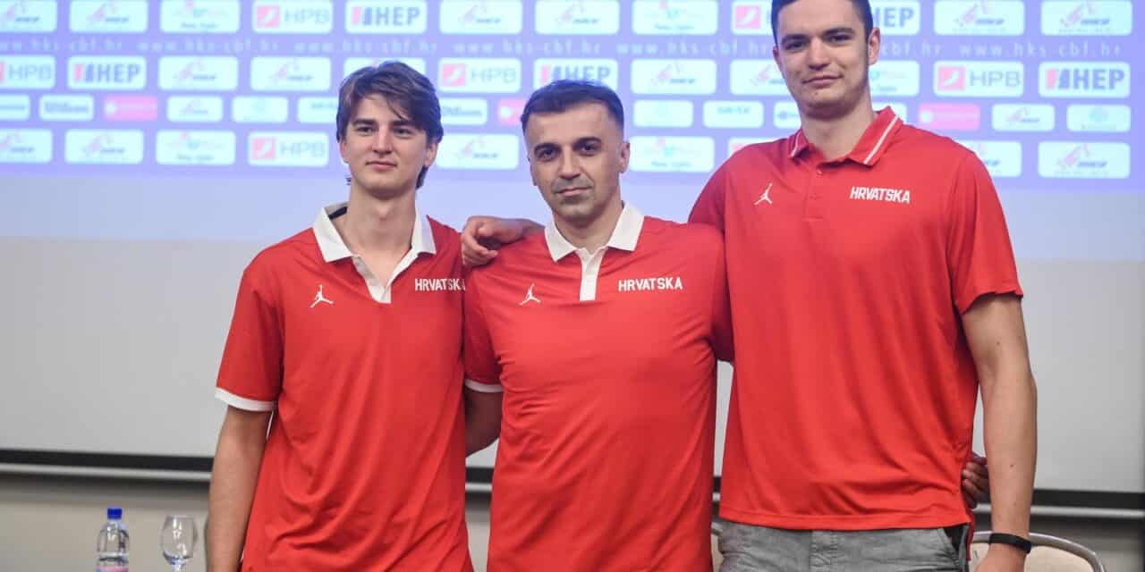 Zagreb: Konferencije za medije hrvatske košarkaske reprezentacije