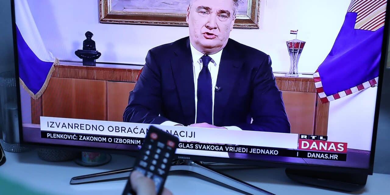 Predsjednik Republike Zoran Milanović izvanredno se obratio javnosti