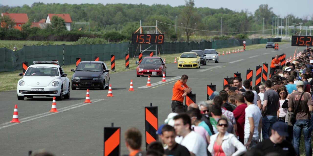 Velika Gorica: Prvi dan desetog 402 Street Race-a na pisti ZTC-a