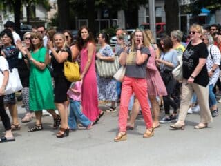 Zagreb: Pravosudni slubenici nastavljaju sa trajkom, stigli su pred zgradu NSK