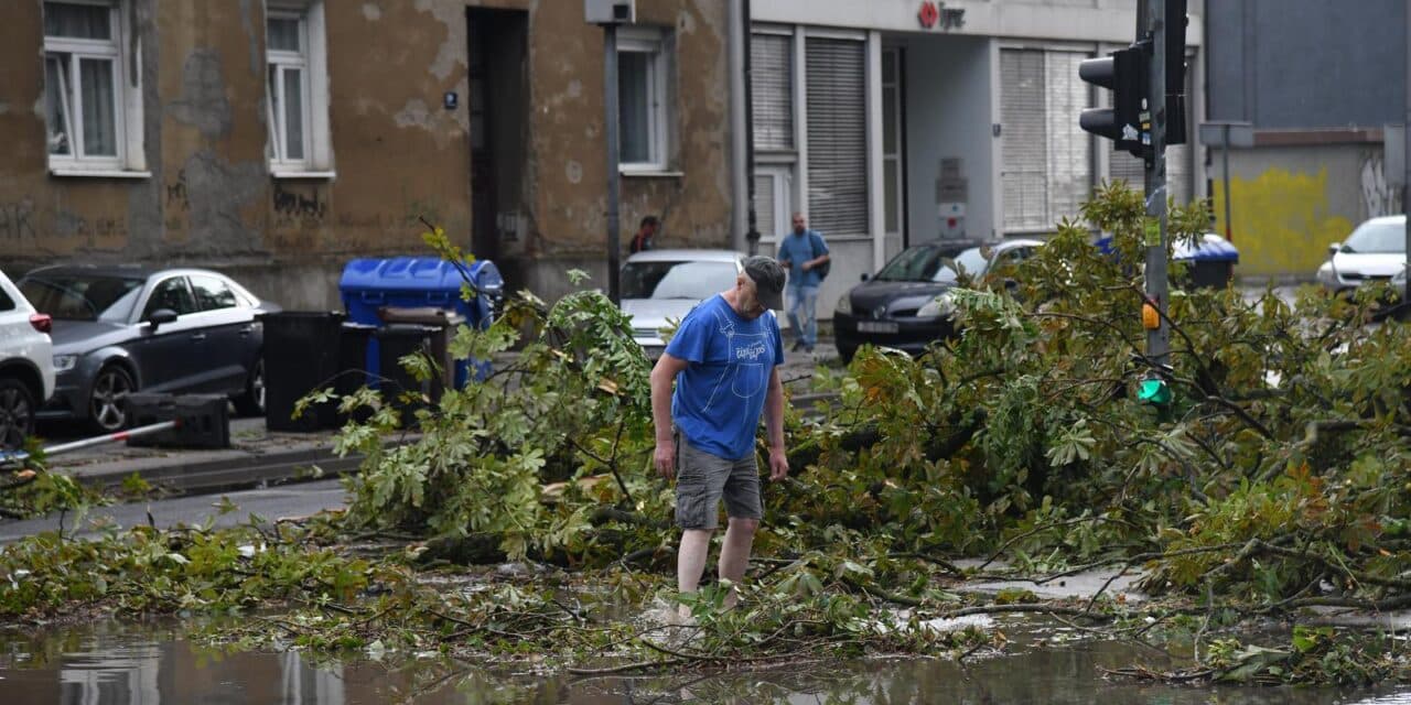 Zagreb: Posljednice nevremena kod Selske ceste