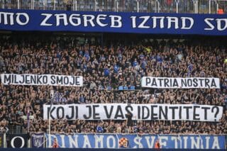 Zagreb: Navijači na utakmici Dinamo – Hajduk