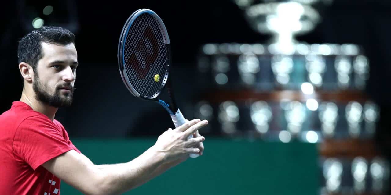 Trening hrvatske reprezentacije na Davis Cupu u Malagi