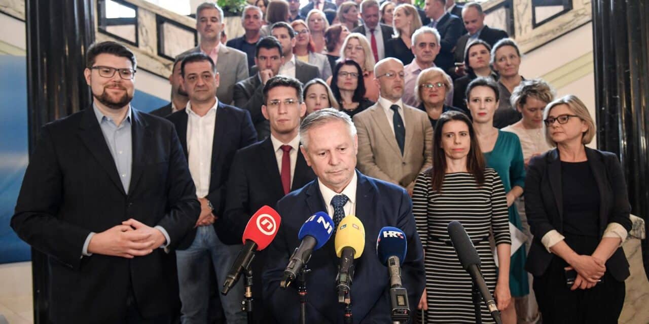 Zagreb: Oporbeni zastupnici dali su izjavu nakon glasovanja u Saboru