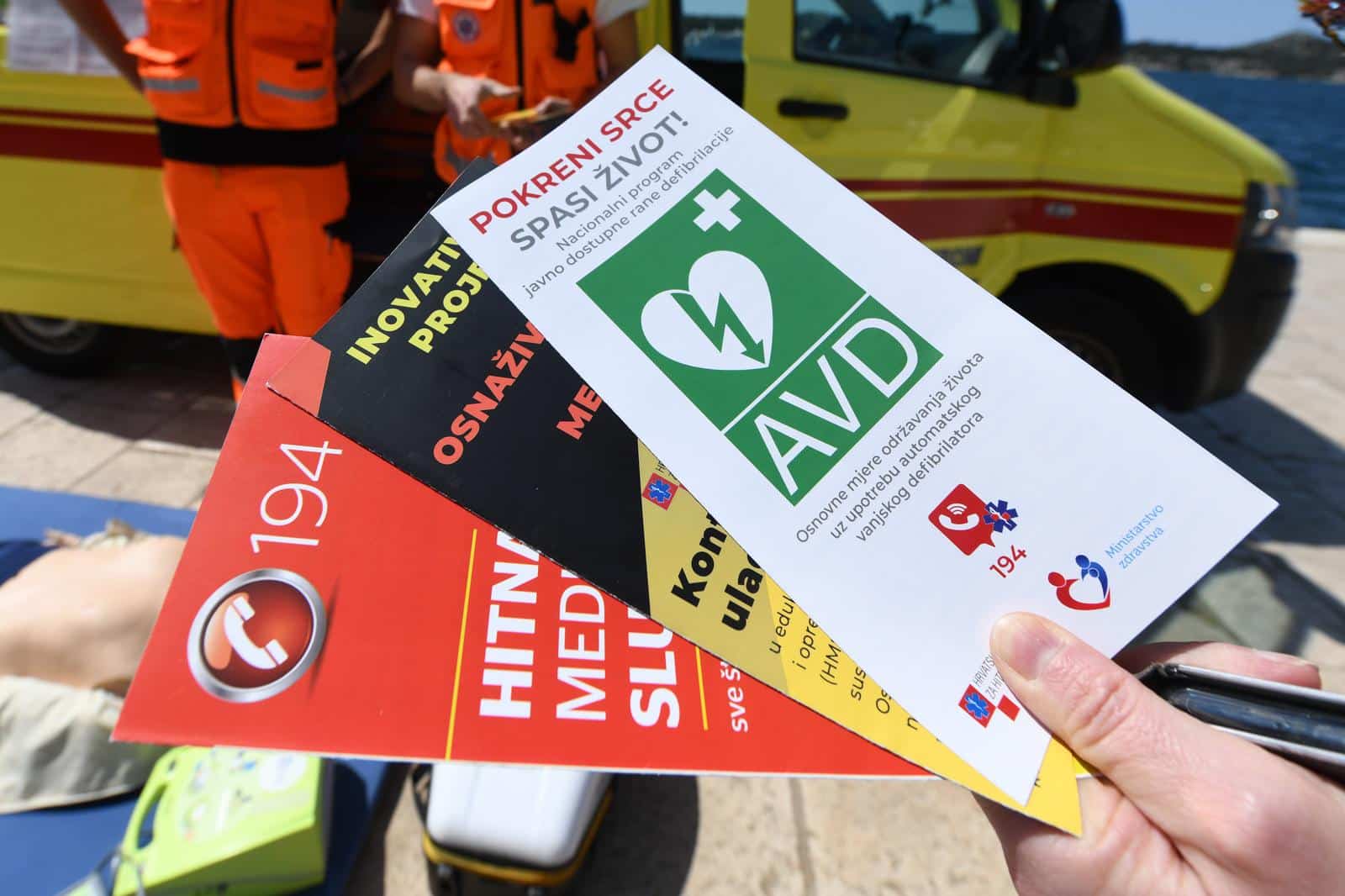 Nacionalni dan hitne medicinske službe obilježen je na šibenskoj rivi