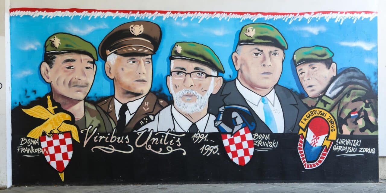 Pojedini građani Velike Gorice traže uklanjanje novog murala posvećenog pripadnicima ratnih postrojbi HV-a