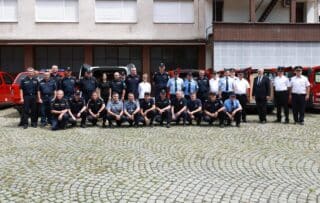 Zagreb: Predstavnicima vatrogasnih zajednica županija predana vatrogasna oprema