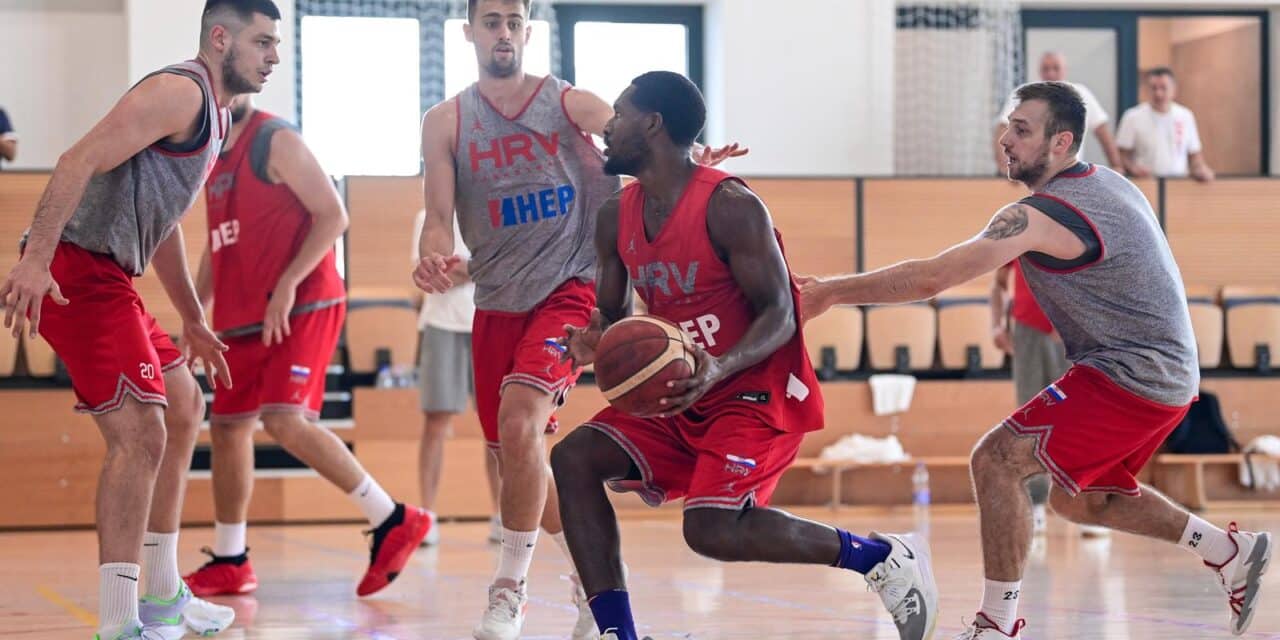 Zagreb: Hrvatski košarkaši odradili trening uoči odlaska na Olimpijski pretkvalifikacijski turnir