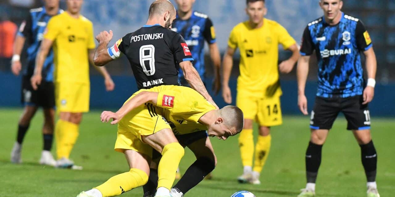 Varaždin i Rudeš susreli u u 4. kolu Prve HNL