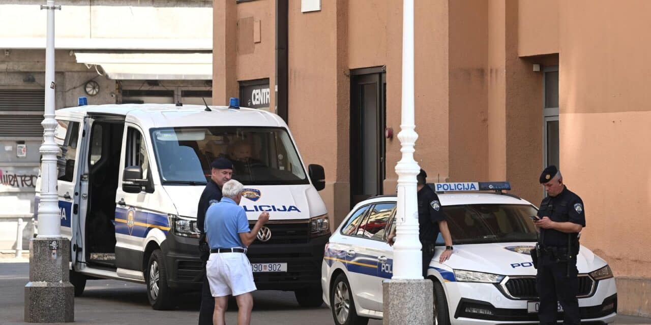 Zagreb: Jake policijske snage osiguravaju centar grada uoči utakmice Dinamo-AEK