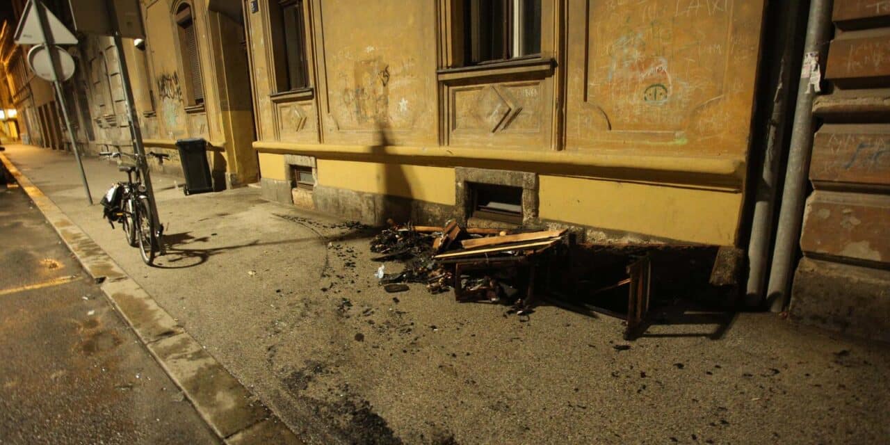 Zagreb: Požar u Krajiškoj ulici