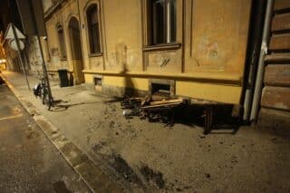 Zagreb: Požar u Krajiškoj ulici