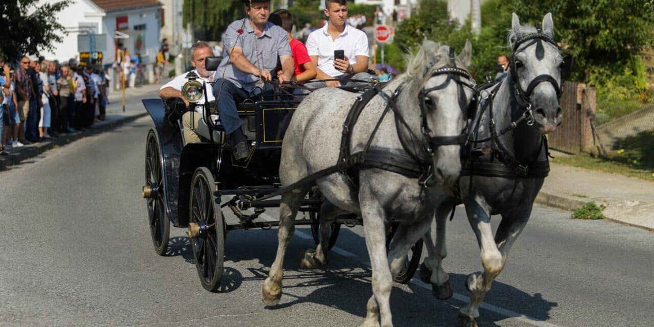 16. vozočašće konjskih zaprega iz Zlatar Bistrice u Mariju Bistricu
