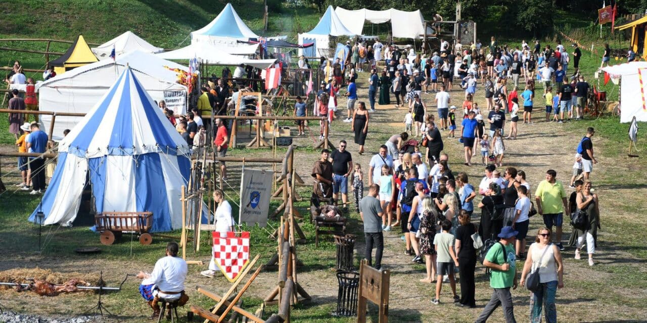 Koprivnica: Atmosfera na Renesansnom festivalu