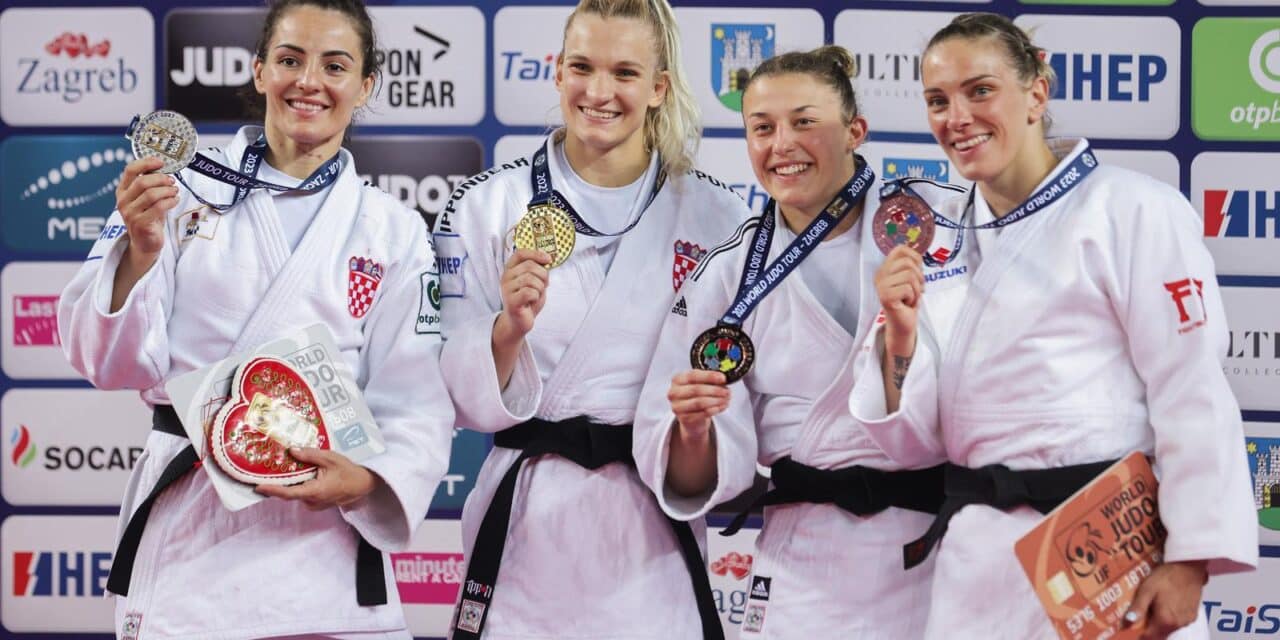 IJF World Judo Tour Zagreb Grand Prix 2023. Finale, žene do 70 kilograma