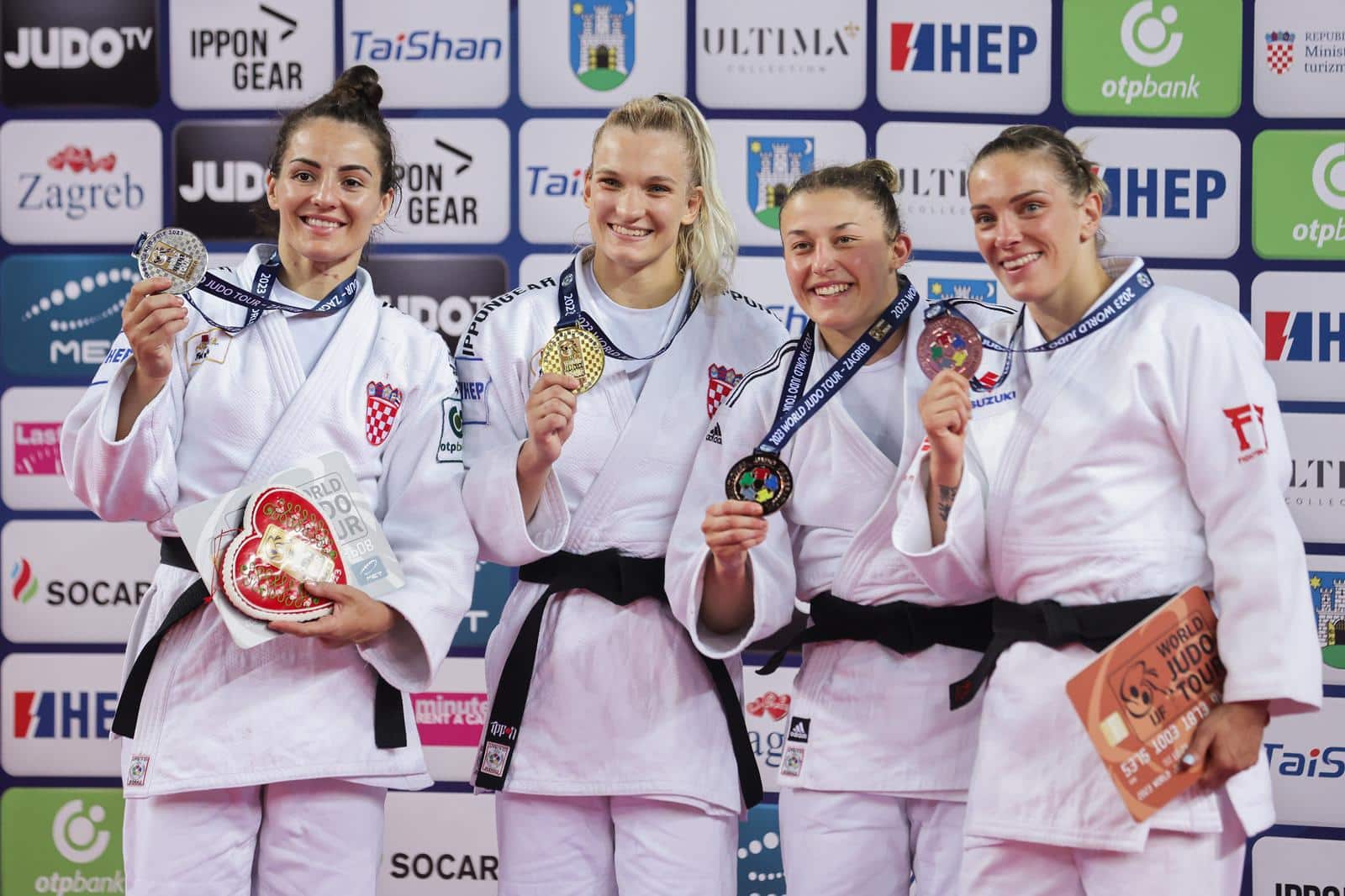 IJF World Judo Tour Zagreb Grand Prix 2023. Finale, žene do 70 kilograma